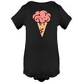 thumbnail image 1 of Brain Ice Cream Design Bodysuit Infant -Image by Shutterstock,  12 Months, 1 of 4