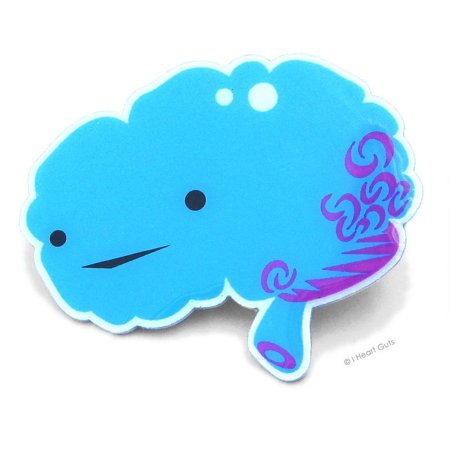 Brain Lapel Pin All You Need Is Lobe I Heart Guts