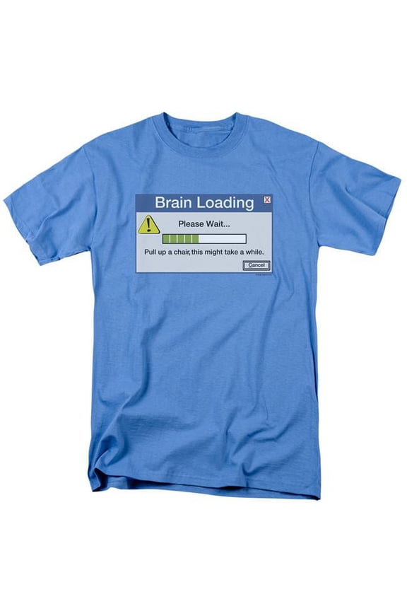 Brain Loading Officially Licensed Adult T-Shirt L