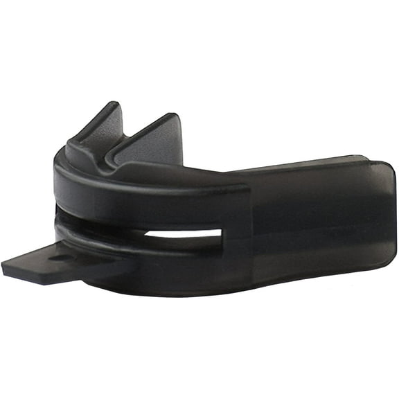 Brain Pad Double Guard Strapped Mouthguard - Adult - Black