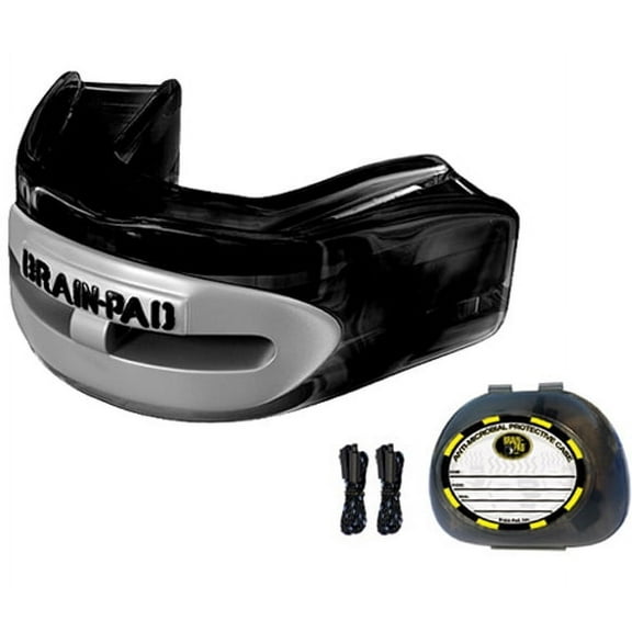 Brain Pad Pro+ Mouthguard - Adult - Black/Gray