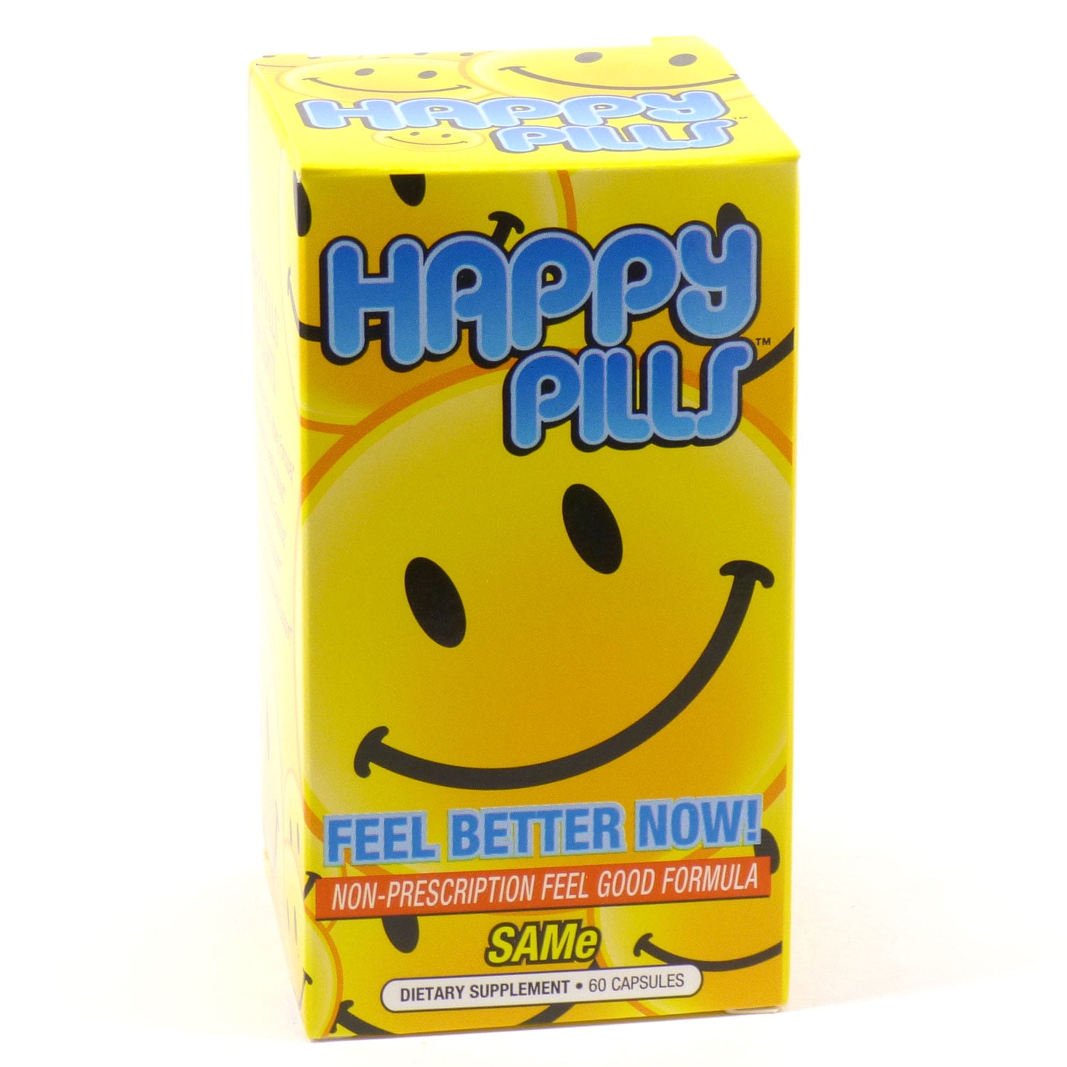 Brain Pharma Happy Pills - 60 Capsules - Walmart.com