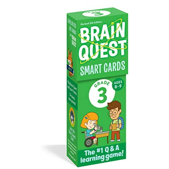 Pre-Owned Brain Quest 3rd Grade Smart Cards (Brain Quest Decks) Paperback