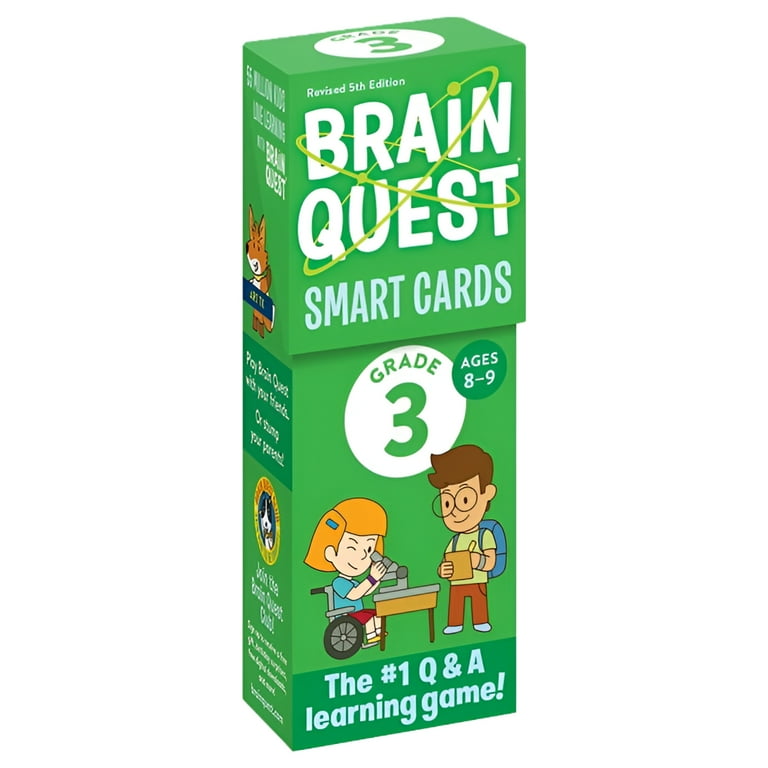 Brain Quest work＆card Brain Quest 3rd Grade Smart Cards Revised 5th Edition