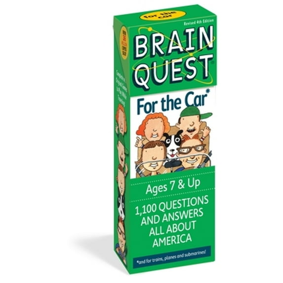 Pre-Owned Brain Quest for the Car : 1,100 Questions and Answers All about America (Paperback) 9780761174011