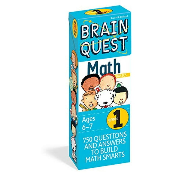 Pre-Owned Brain Quest Grade 1 Math (Hardcover) by Marjorie Martinelli