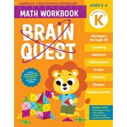 Brain Quest Math Workbooks Brain Quest Math Workbook Kindergarten, Paperback
