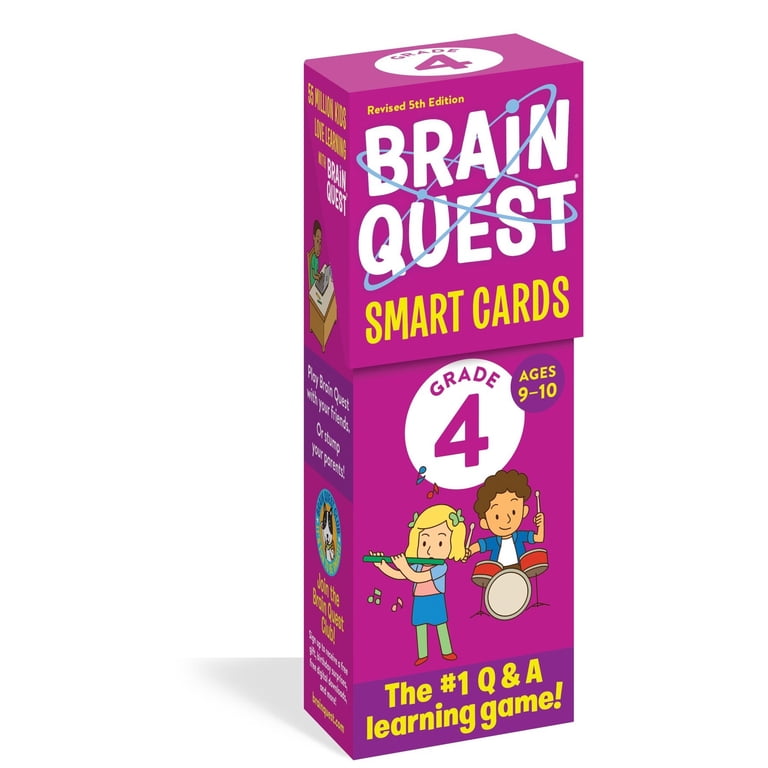 Brain Quest 4th Grade Smart Cards, Revised 5th Edition - Walmart.com
