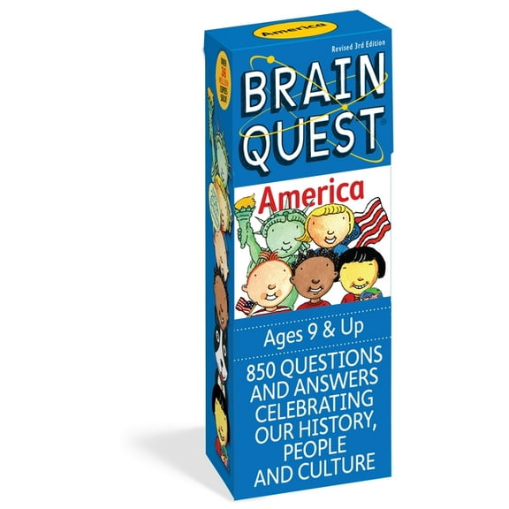 Brain Quest Smart Cards: Brain Quest America : 850 Questions and Answers to Challenge the Mind. Teacher-approved! (Edition 4) (Cards)