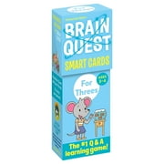Brain Quest Smart Cards Brain Quest For Threes Smart Cards Revised 5th Edition Edition 5 Cards