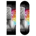 thumbnail image 1 of Brain Skateboard Grip Tape (Pack of Two) Emery Surface PVC Backing 8.8x32.6in/22.4x83 cm, 1 of 5