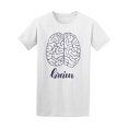 thumbnail image 1 of Brain Sketch Drawing T-Shirt Men -Image by Shutterstock, Male 3X-Large, 1 of 2