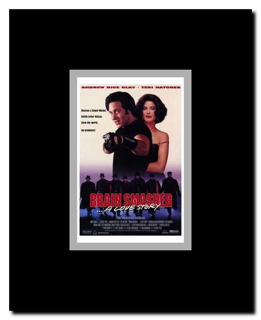 Brain Smasher a Love Story Framed Movie Poster
