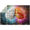 thumbnail image 1 of Brain Soft Polyester Bath Rug Bathroom Floor Mat - Quick Drying Absorbent Rug for Bathrooms - Machine Washable Shower Rug for Ultimate Comfort - Luxury Plush Rug for Shower, 1 of 6