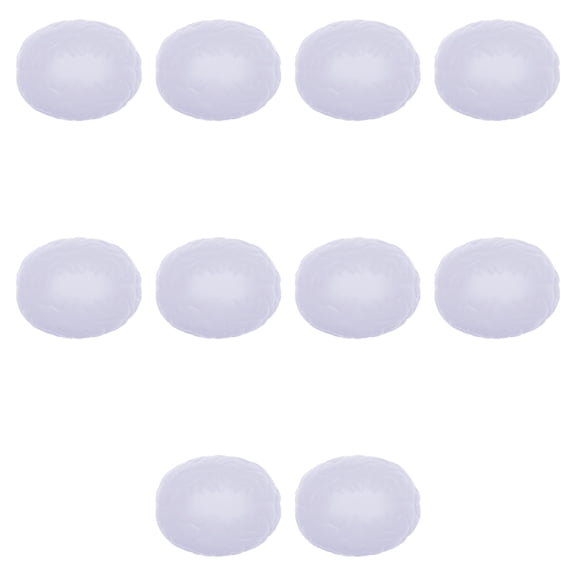Brain Stress Balls Set of 10, Bulk Pack - Anxiety Stress Relief, Perfect for Your Desk, Office or Home - Off White