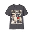 thumbnail image 1 of Brain Surgery? No Prob Llama Novelty Graphic Art Unisex Softstyle T-Shirt, 1 of 4