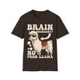 thumbnail image 1 of Brain Surgery? No Prob Llama Novelty Graphic Art Unisex Softstyle T-Shirt, 1 of 4