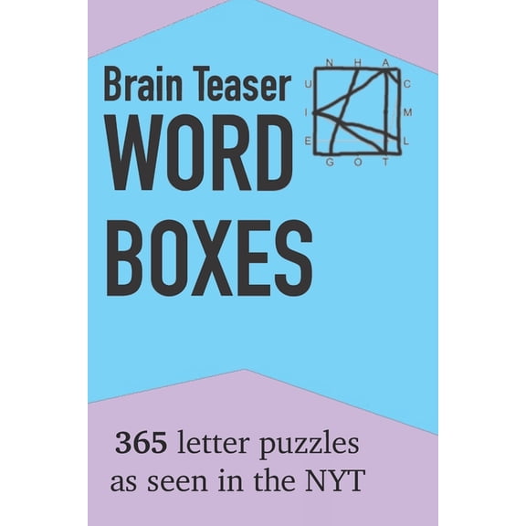 Brain Teaser Word Boxes: 365 Letter Puzzles as seen in the NYT