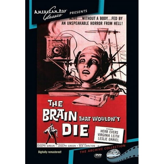 Brain That Wouldn't Die (DVD), American Pop Classic, Horror