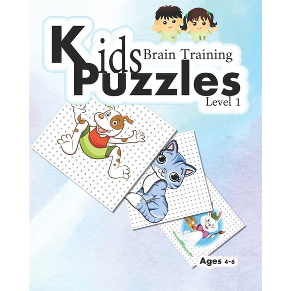 Brain Training Puzzles: Kids Brain Training Puzzles Level 1 (Paperback)