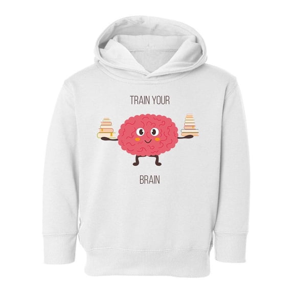 Brain Training With Books Hoodie Toddler -Image by Shutterstock, 2 Toddler