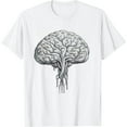 thumbnail image 1 of Brain Tree Hand-Drawn T-Shirt, 1 of 5