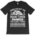 thumbnail image 1 of Brain Tumor Awareness Grey Ribbon Glioblastoma Diagnosis Themed Gift - Viral Tee H17016 T-Shirt, for Men and Women, Up to Size 5XL, 1 of 2