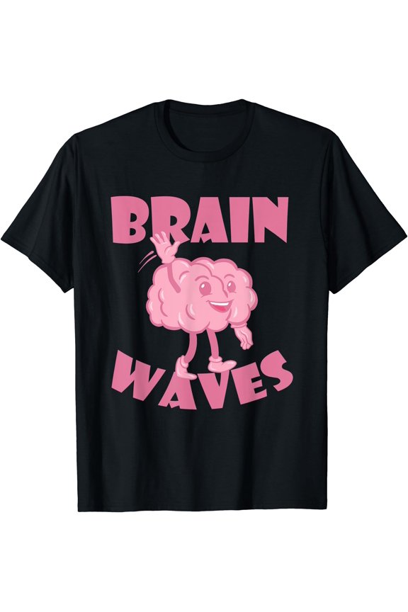 Brain Waves - Funny Biologist Biology Student Science T-Shirt