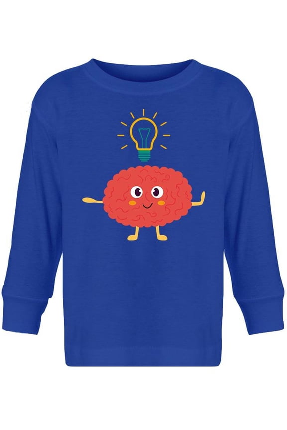 Brain With Idea Long Sleeve Toddler -Image by Shutterstock, 5 Toddler