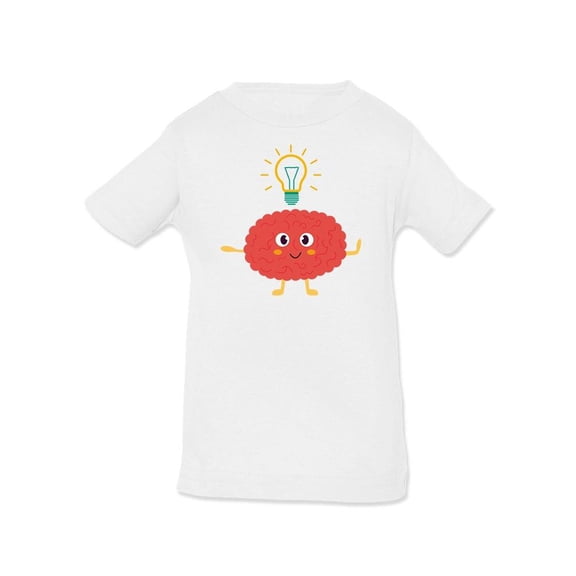 Brain With Idea T-Shirt Infant -Image by Shutterstock,  12 Months
