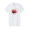 thumbnail image 1 of Brain-With-Legs-And-Arms Mens Graphic Tee, 100% Cotton, Casual Summer Wear BAA217, 1 of 2
