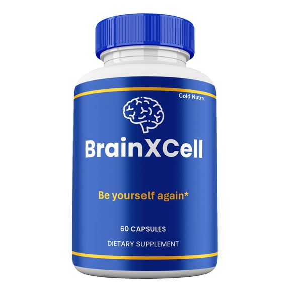 Brain X Cell Capsules, Advanced Maximum Strength Pills Cognitive and Brain, BrainXCell Supplement for Nerve Health(1 Pack)
