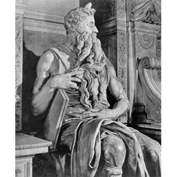 BrainBoosters Moses 1475-1564 18" x 24" Poster