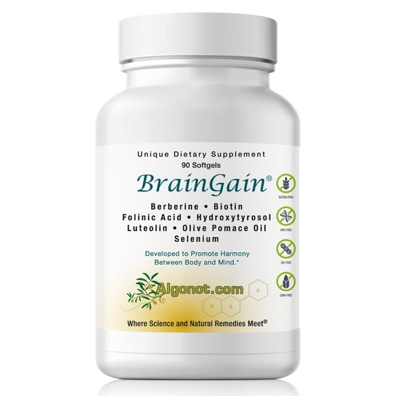 BrainGain Promotes Cognitive Function, Clarity and Focus