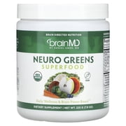 BrainMD Neuro Greens Superfood, 7.9 oz 225 g