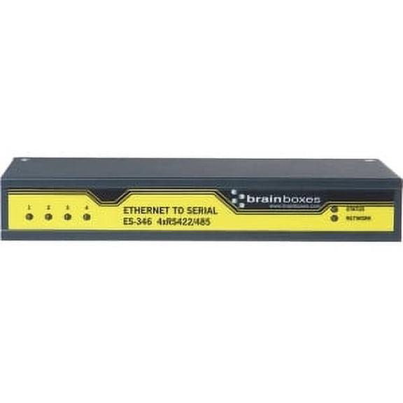 4PORT RS422/485 ETHERNET TO SERIAL DEVICE SERVER 1 MEGABAUD