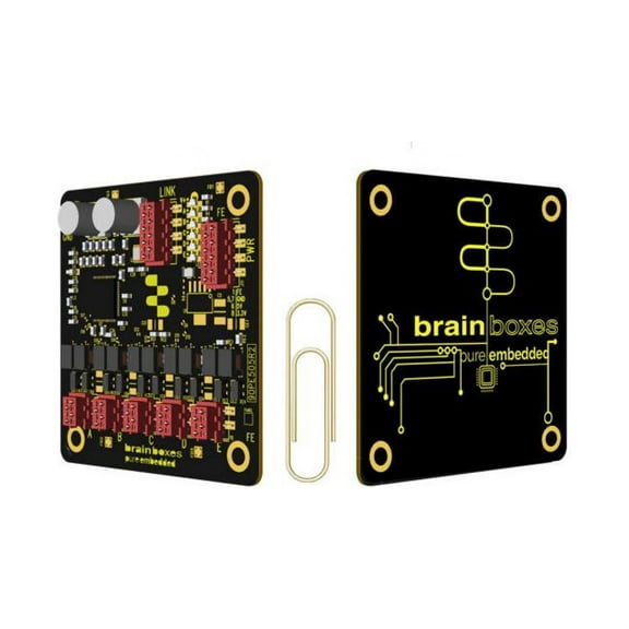 Brainboxes Pure Embedded 10/100 5 Port Industrial Ethernet Switch