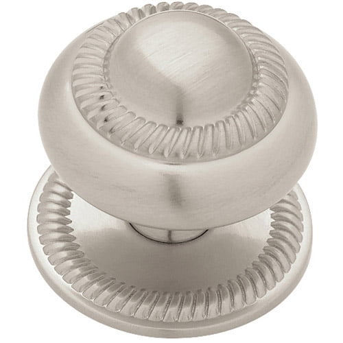 Brainerd 37mm Roped Knob with Backplate, Available in Multiple Colors