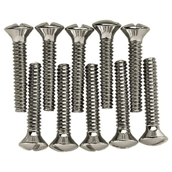 Franklin Brass Brainerd 64685 Wall Plate / Switch Plate / Cover Screw Pack, Satin Nickel