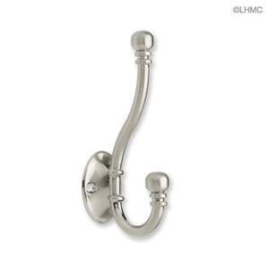 Brainerd B46305J-BSN Brushed Satin Nickel Ball End Coat Hat Robe Hook