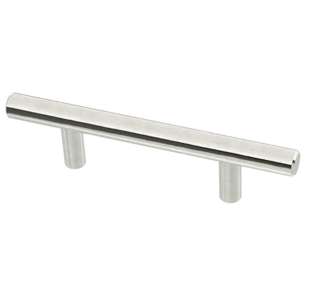 Axel 3-Inch Polished Chrome Modern Bar Pull