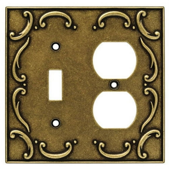 Brainerd French Lace Single Switch/Duplex Wall Plate