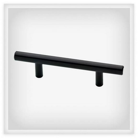 Brainerd & Liberty Hardware 272089 3 in. Center to Center Cabinet Bar Pull, Matte Black