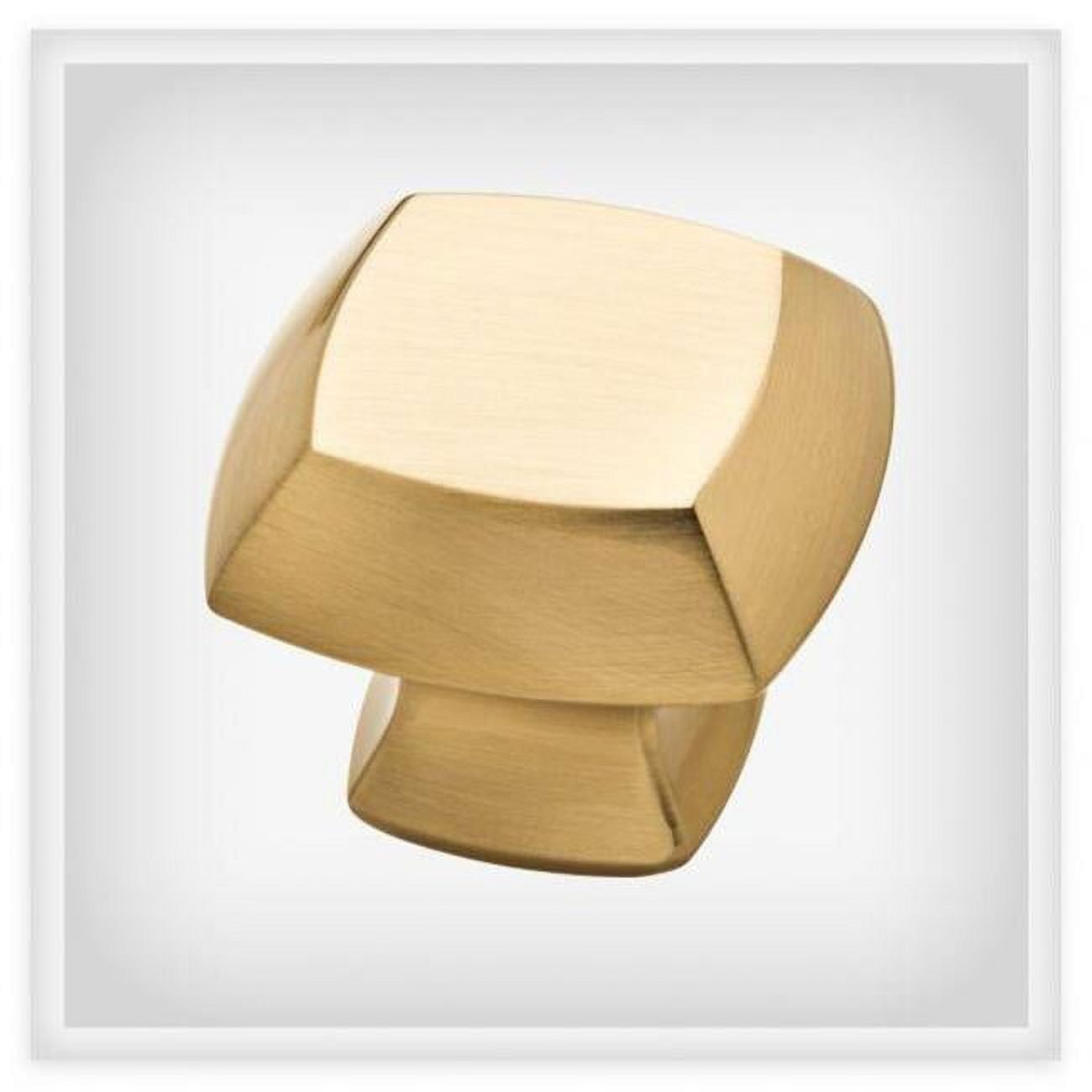 Brainerd & Liberty Hardware 272152 1.25 in. Square Cabinet Knob, Champagne Bronze