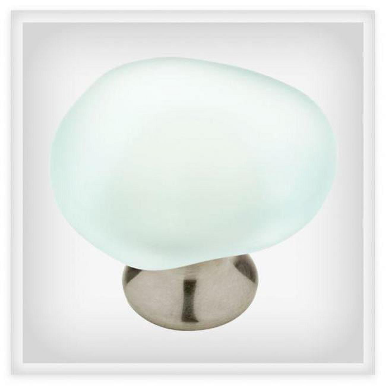 Brainerd \u0026 Liberty Hardware 272158 1.5 in. Sea Glass Cabinet Knob\u0026#44;  Satin Nickel - Walmart.com, image size:1300x1300