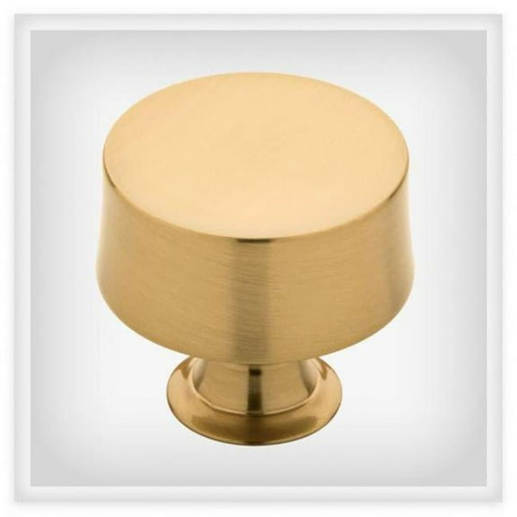 Brainerd & Liberty Hardware 272165 1.25 in. Drum Round Cabinet Knob, Champagne Bronze