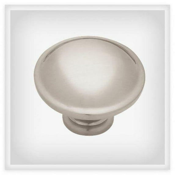 Brainerd & Liberty Hardware 272168 1.312 in. Round Cabinet Knob, Satin Nickel