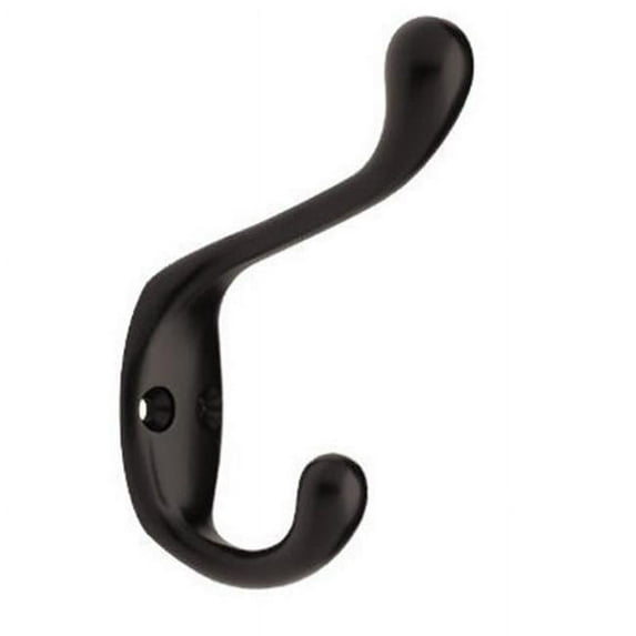 Brainerd Manufacturing - Liberty HDW 214578 3 in. Coat-Hat Hook, Black