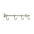 thumbnail image 1 of Brainerd Mfg Co/Liberty Hdw ESCK-SN-U 4-Hook Rail, Satin Nickel, 3.5 x 20.5 x 5.25-In. - Quantity 1, 1 of 3