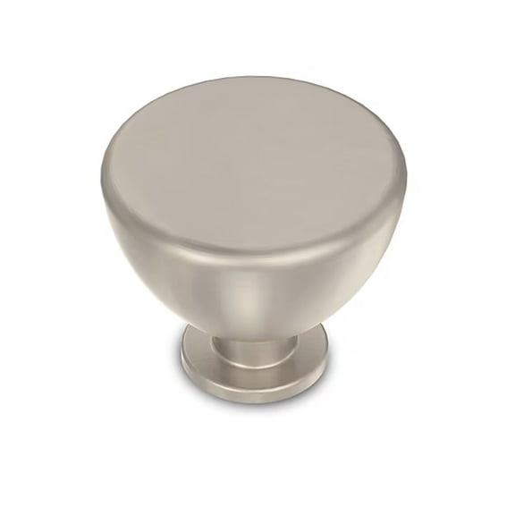 Brainerd P31555W-SB 1 3/8" Jessina Cabinet Drawer Knob Satiin Nickel